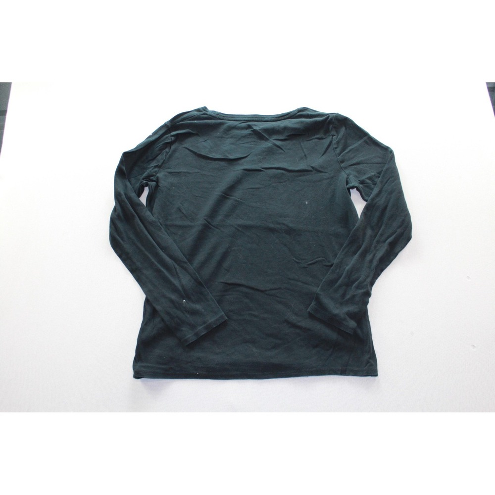 Merona Shirt Mens XL Green Long Sleeve Tagless Crew Neck Basic Tee Jersey Fall
